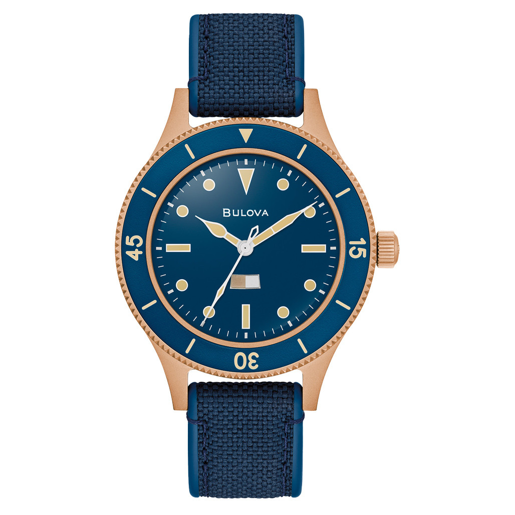 ハンドメイド ベル ギリシャ製 青銅 material bronze Bulova MIL SHIPS 41mm Automatic Bronze Watch with Big Dome