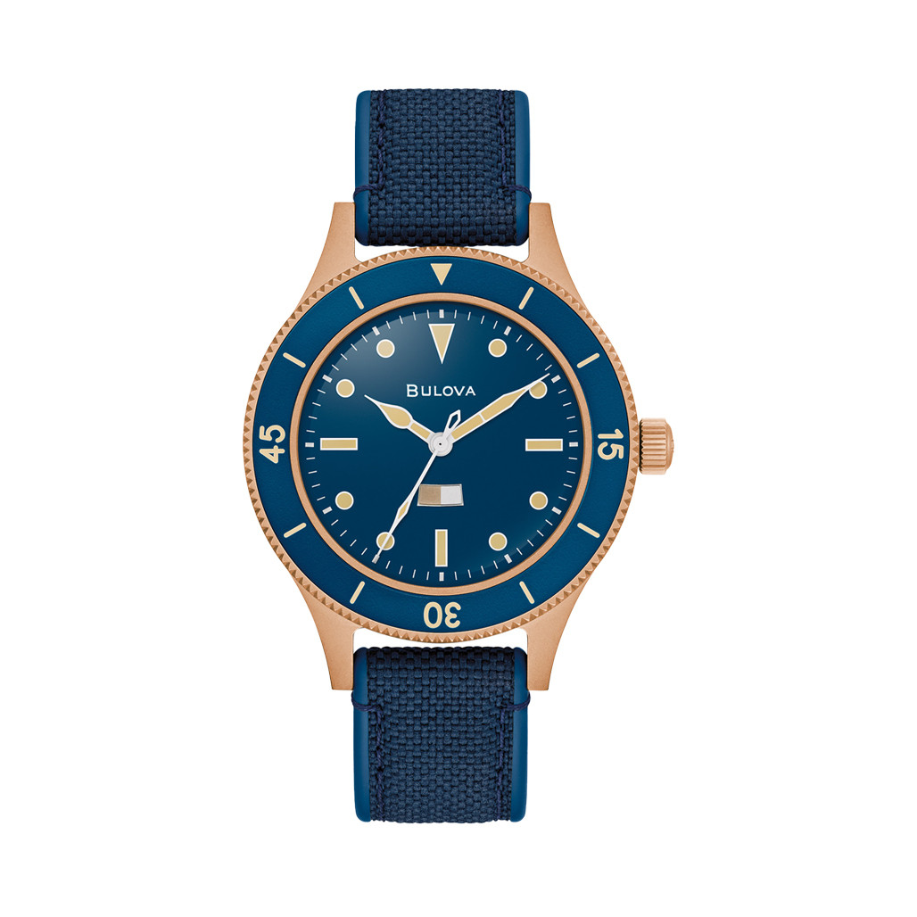 Bulova MIL SHIPS 41mm Automatic Bronze Watch with Big Dome