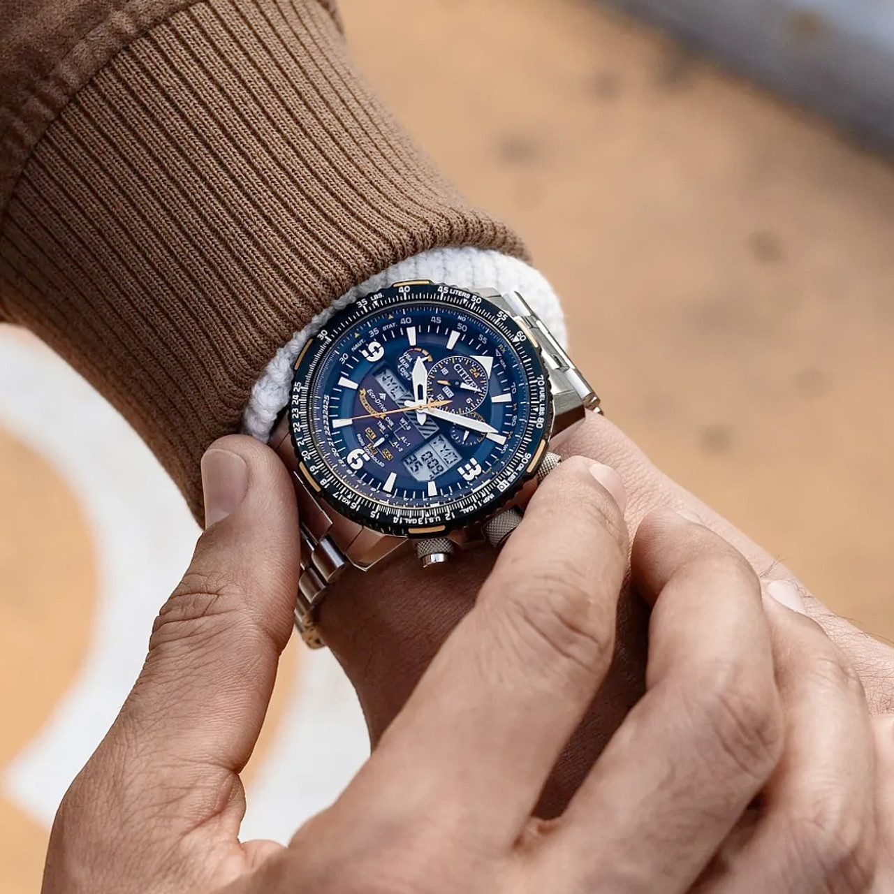 Citizen Promaster Blue Angels Skyhawk A-T Solar Watch