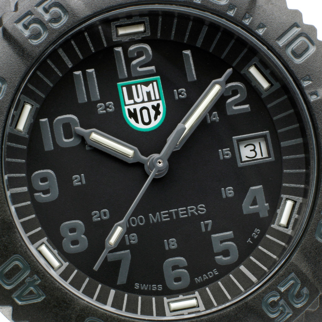 Luminox G Sea Lion Pup Black & Grey Tritium Watch #X2.2072