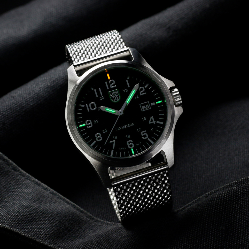 Luminox G Steel Black Tritium Watch #X2.2501.M