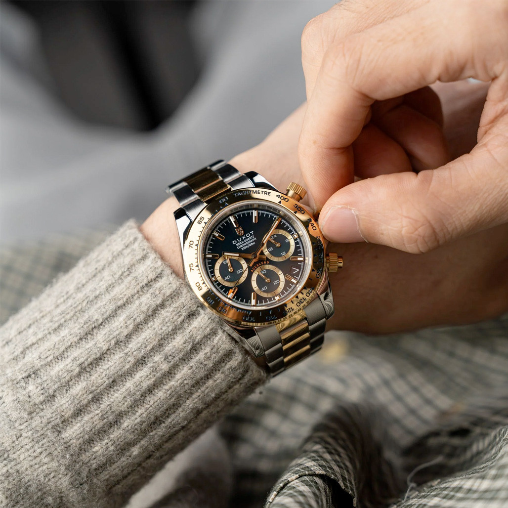 Duxot Accelero Chronograph with Oxford Blue Dial #DX-2065-88