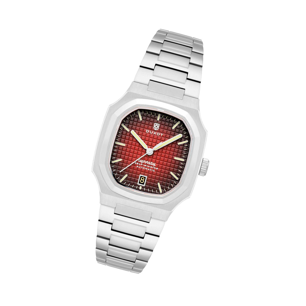 Duxot Colmar Automatic with Burgundy Dial #DX-2069-11