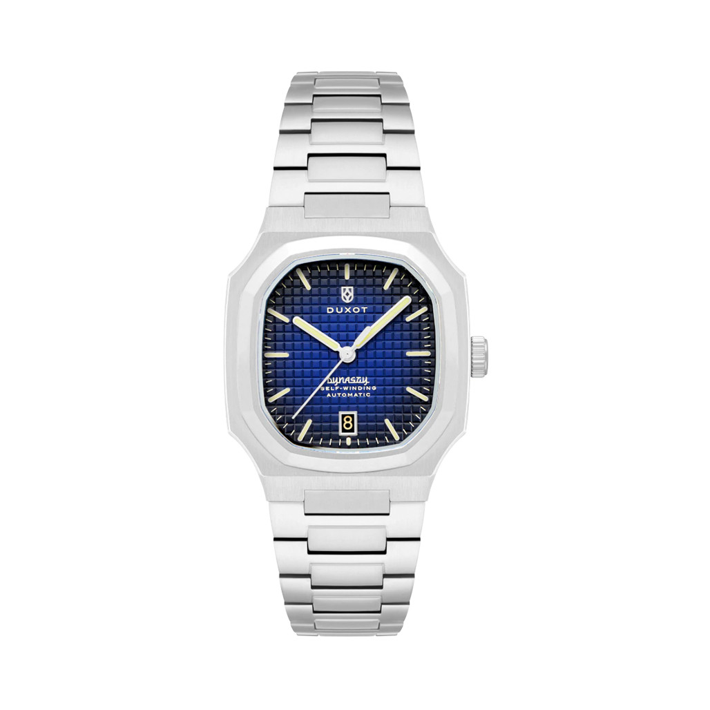 Duxot Colmar Automatic with Rare Blue Dial #DX-2069-33