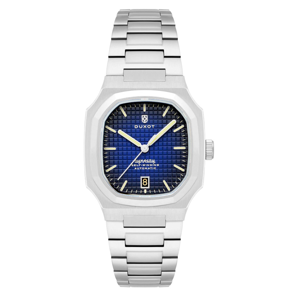 デューク Duxot Colmar Automatic with Rare Blue Dial #DX-2069-33