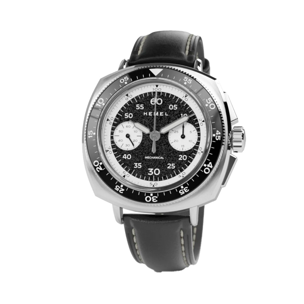 Hemel Sky Racer Mechanical Chronograph with Midnight Black Dial