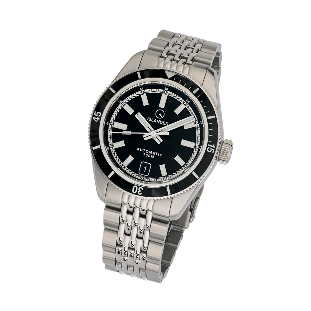 ⌘ Porte-Bonheur ⌘様　オーダー分 Islander Port Jefferson Skin Diver Automatic Watch with Ink Black