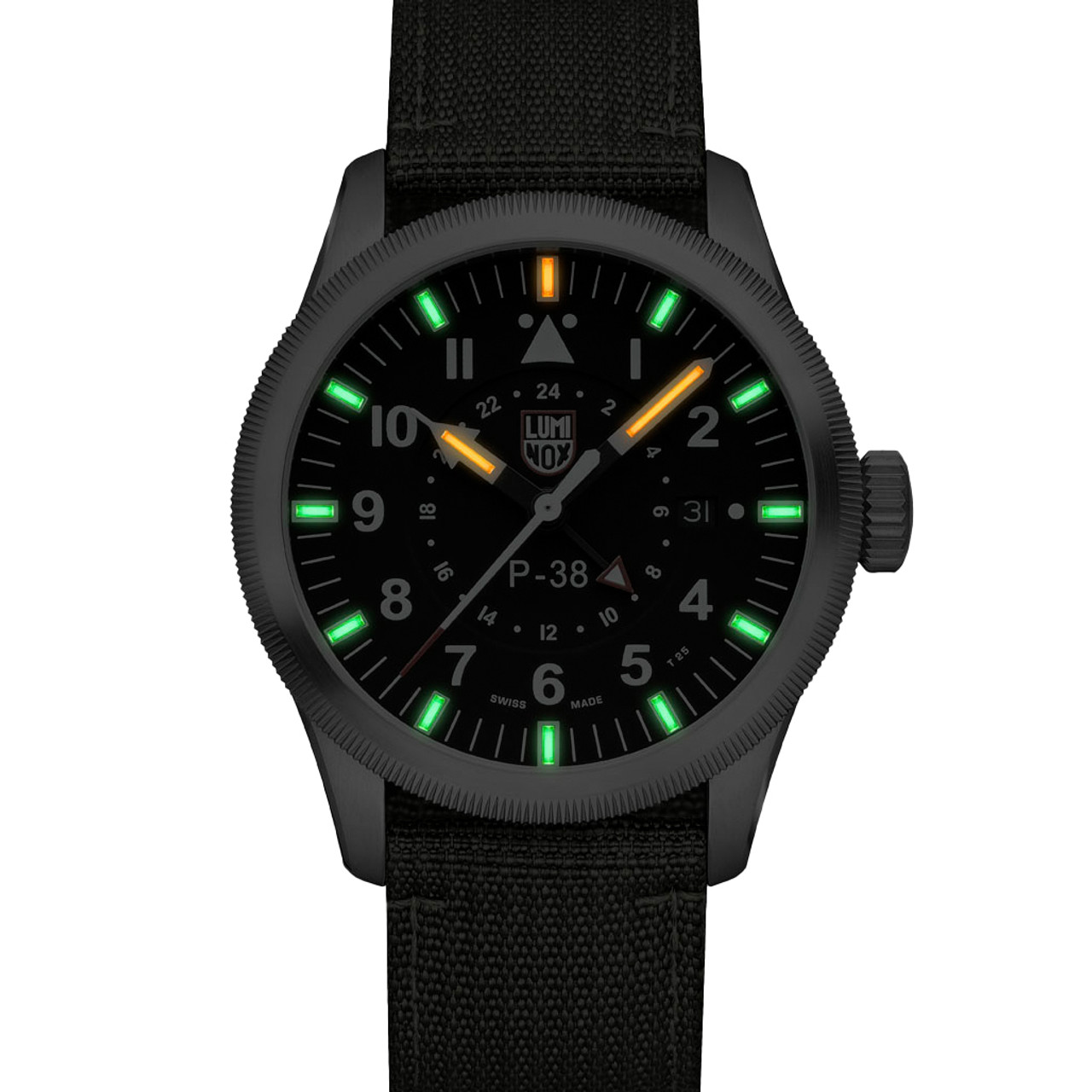 Luminox 42mm P-38 LIGHTNING GMT Pilot Watch #XA.IE21