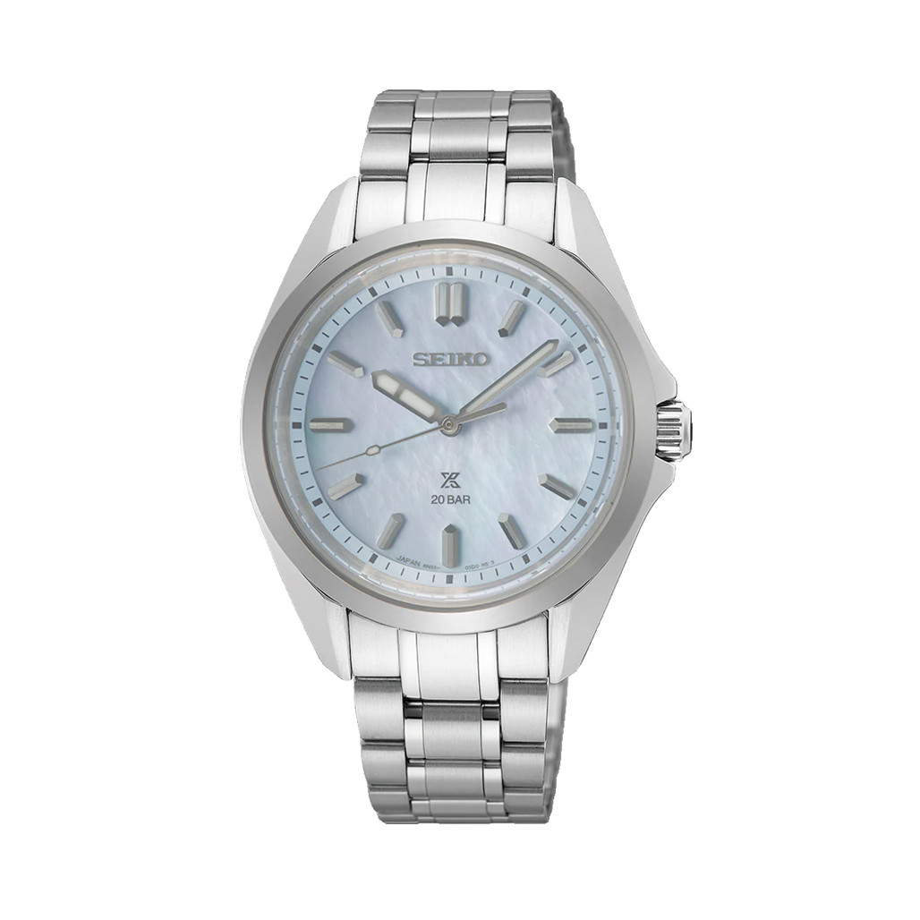 Seiko Prospex Ladies Blue Mother of Pearl Dive Watch #SUR607