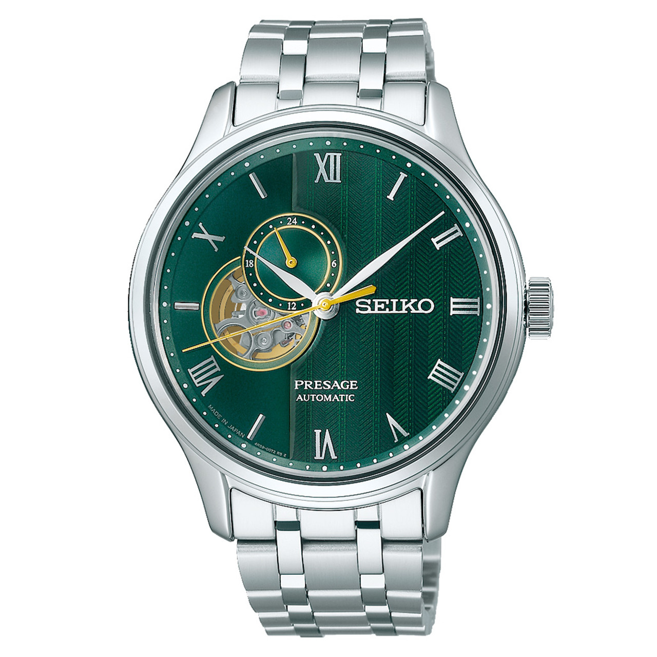 りさこ Seiko Diamond Collection Green Mother of Pearl Dial