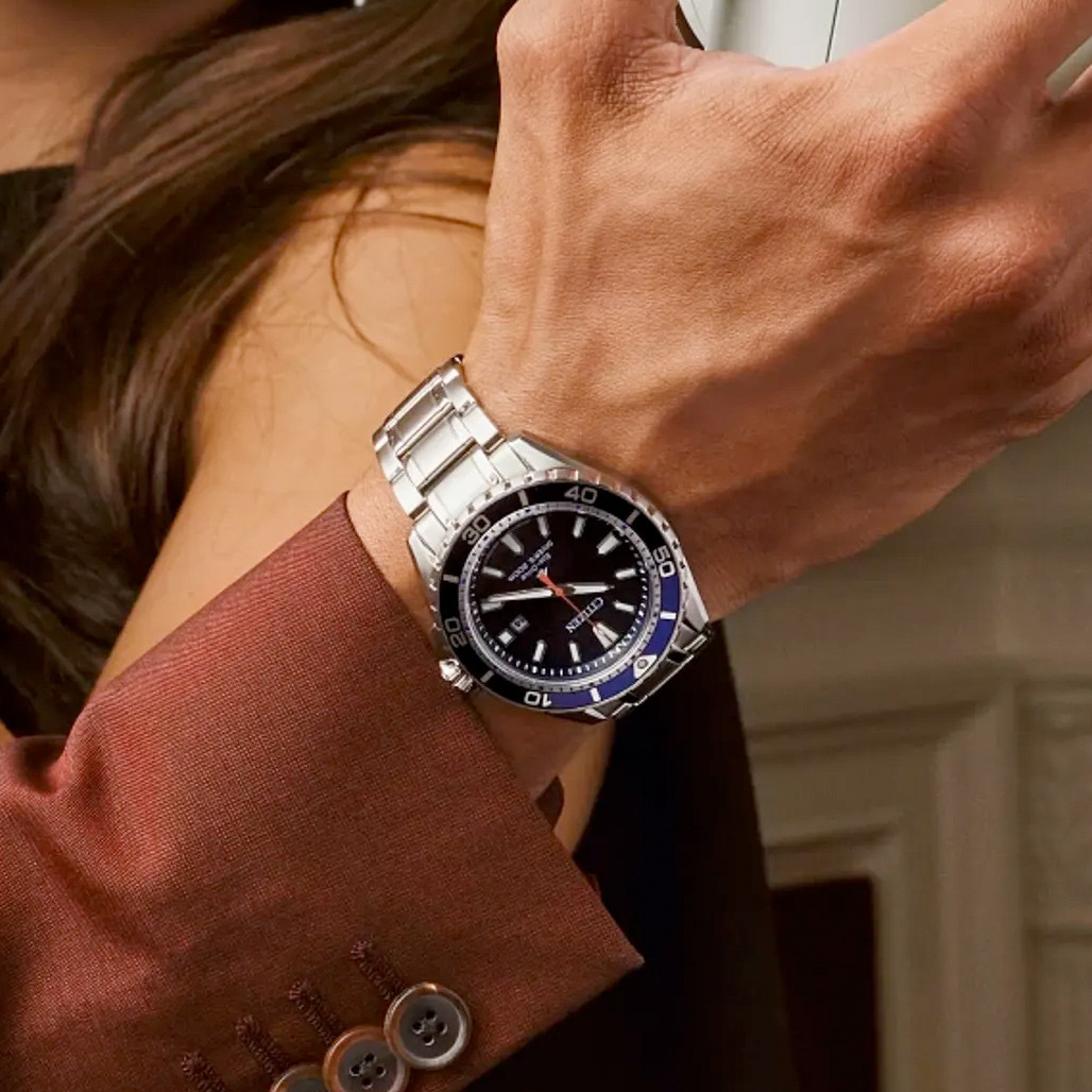 Citizen Eco-Drive Promaster Dive Watch with Blue Dial #BN0191-55L