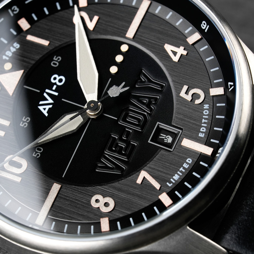 AVI-8 Hawker Hurricane VE-Day 80th LE Vanguard Black Watch #AV-4094-05