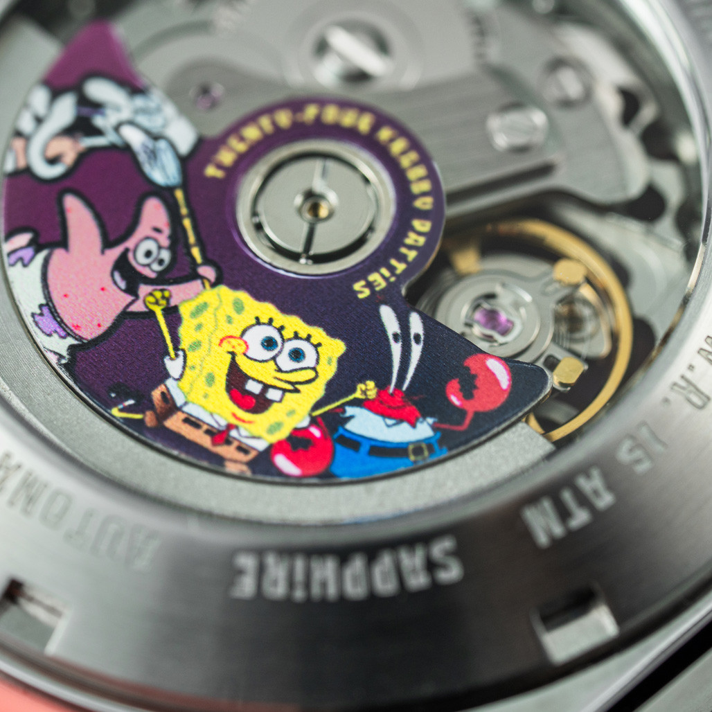 Spinnaker x Spongebob Croft LE Peekaboo Seastar Sundial Watch #SP Spinnaker x Spongebob Croft LE Peekaboo Seastar Sundial Watch #SP