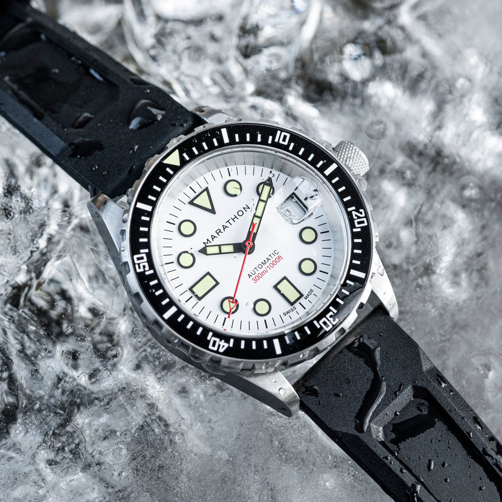 M*K様 marathon sar 自動巻き時計 Marathon 41mm OSAR-D Arctic Edition Military Divers Watch