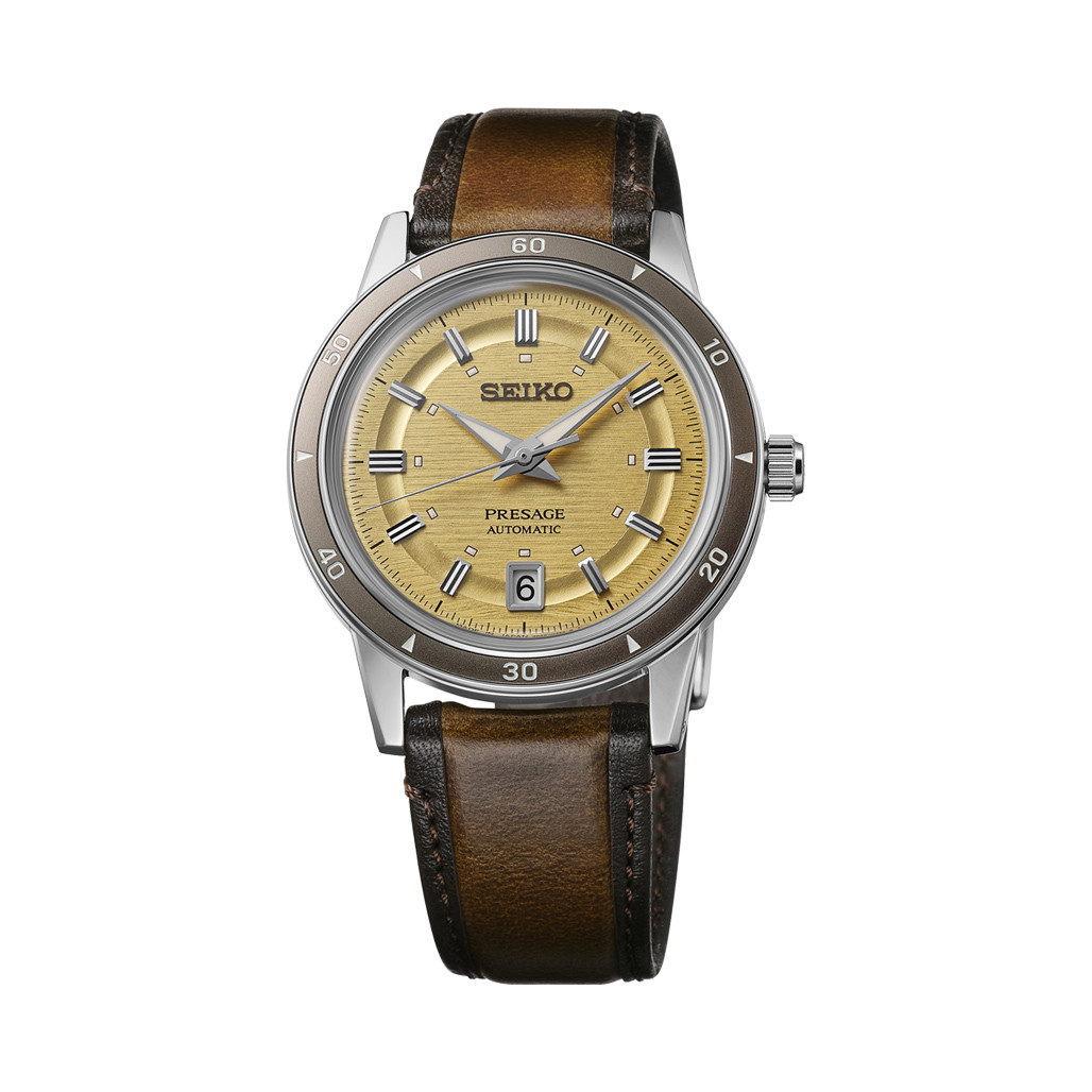 SEIKO 腕時計 Seiko Bell-Matic 4006-6070 White Salmon Sunburst Dial