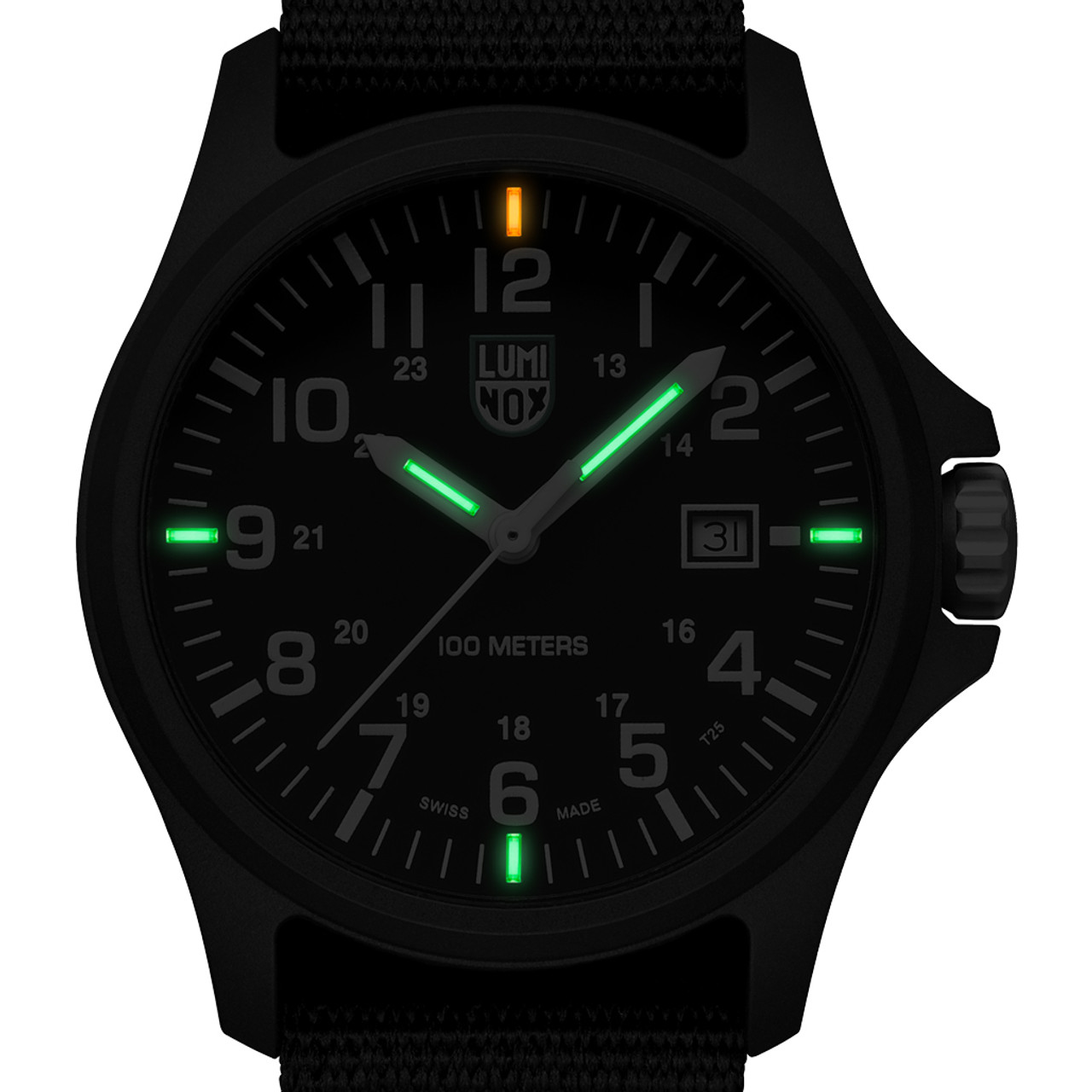時計 LUMINOX X2.2401 Patagonia Carbonox 43mm Luminox Men's 43mm Patagonia Carbonox Case Swiss Made Black