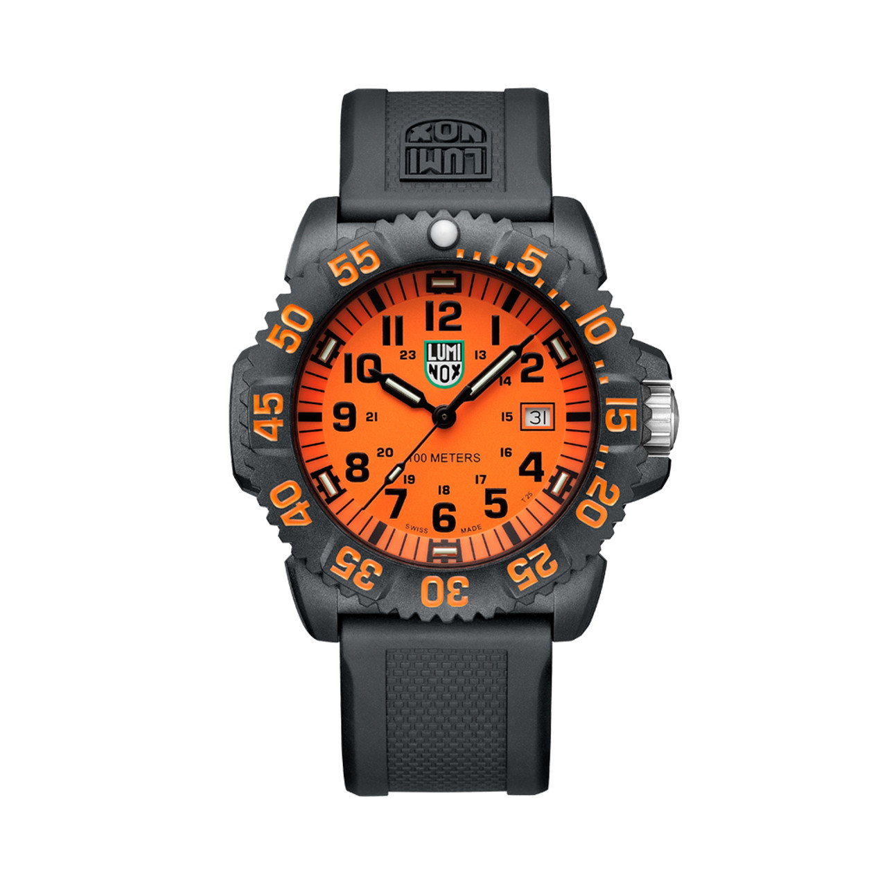 Luminox G Sea Lion 44mm Orange Dial