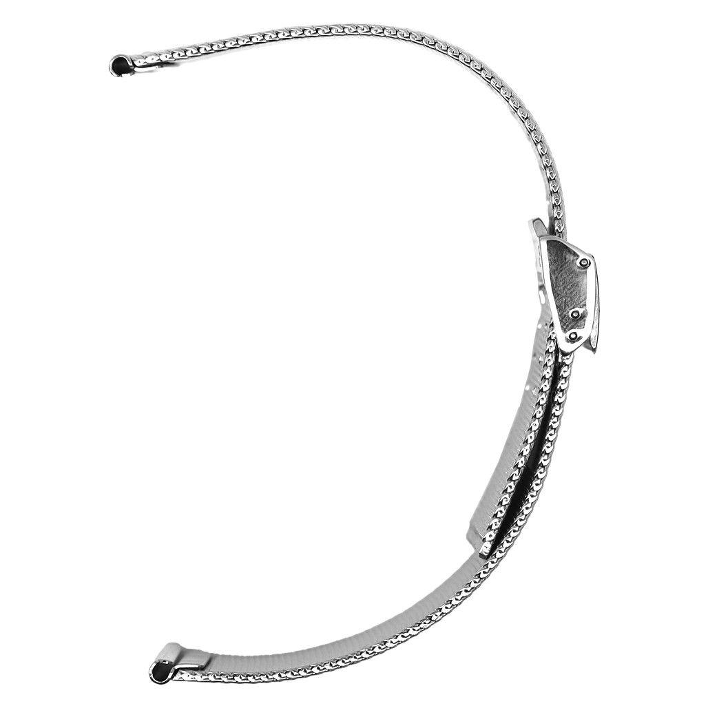STAIB 20mm Polished Milanaise Fine Mesh Bracelet #203094