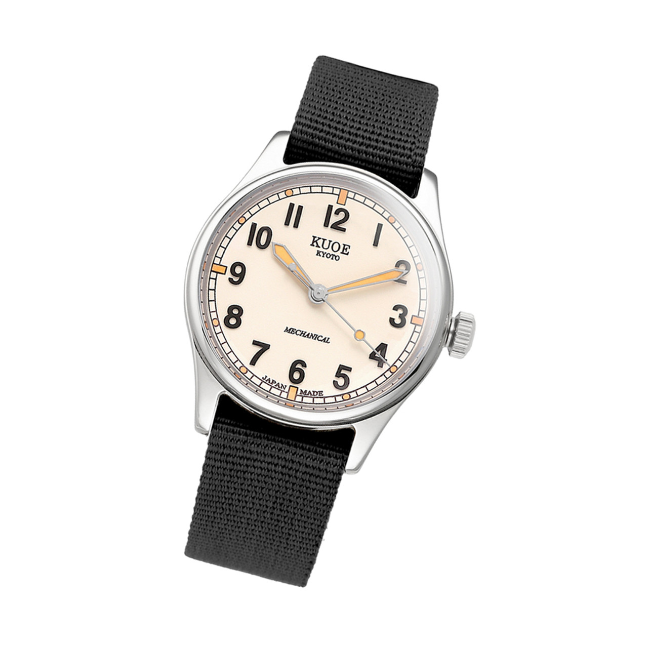 KUOE Old Smith 90-002 Automatic 38mm Watch with Ivory Dial