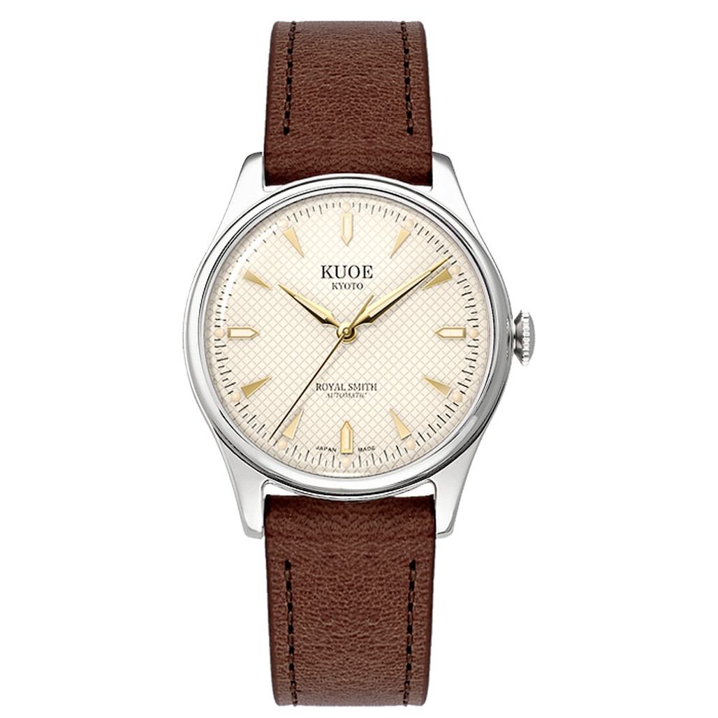KUOE Royal Smith 90-006 Automatic 35mm Watch with Ivory Dial