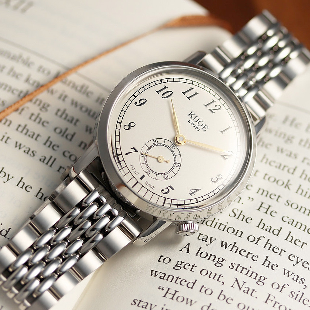 KUOE Old Smith 90-007 Automatic 35mm Watch with White Dial
