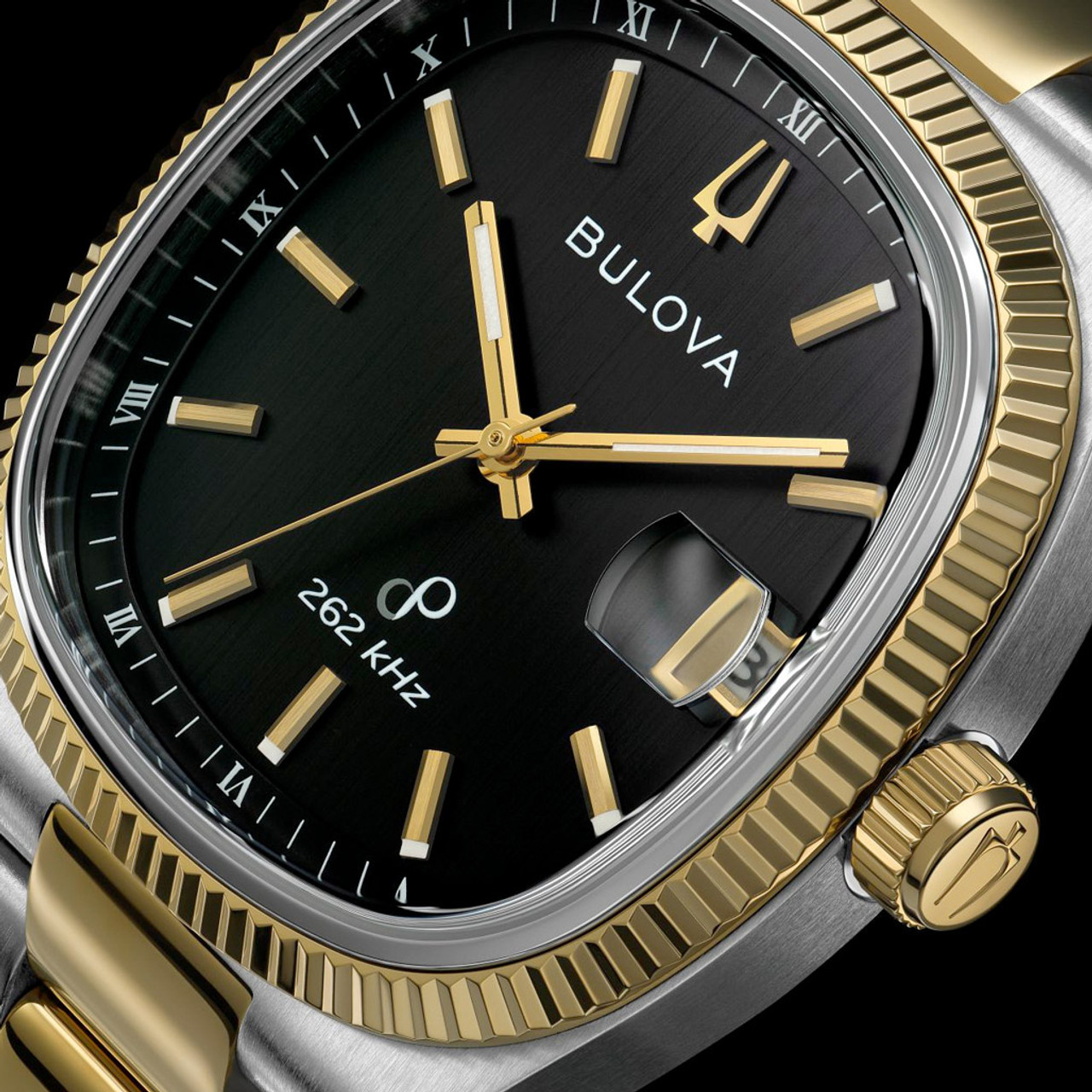 電池切　Bulova Calenda クォーツ 時計 シルバー/ゴールド Amazon.com: Bulova Men's Modern Gold Tone Stainless Steel 3