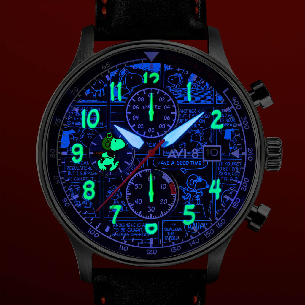 AVI-8 x Peanuts Hawker Hurricane Snoopy Flying Ace LE in Ace Black