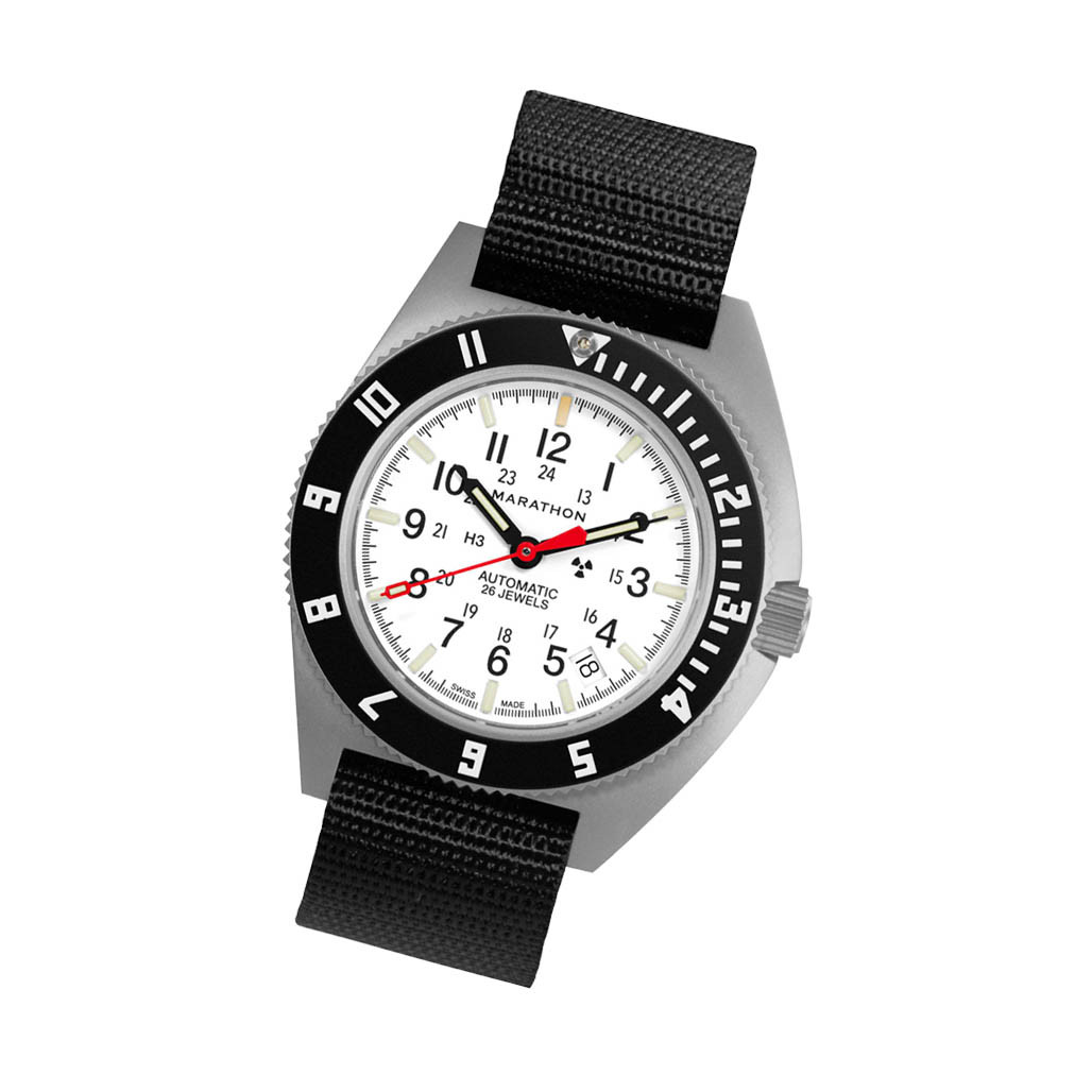 NAVIGATOR mustache 5'11 ショートボード Marathon Swiss 41mm Automatic Arctic Navigator on Ballistic Nylon