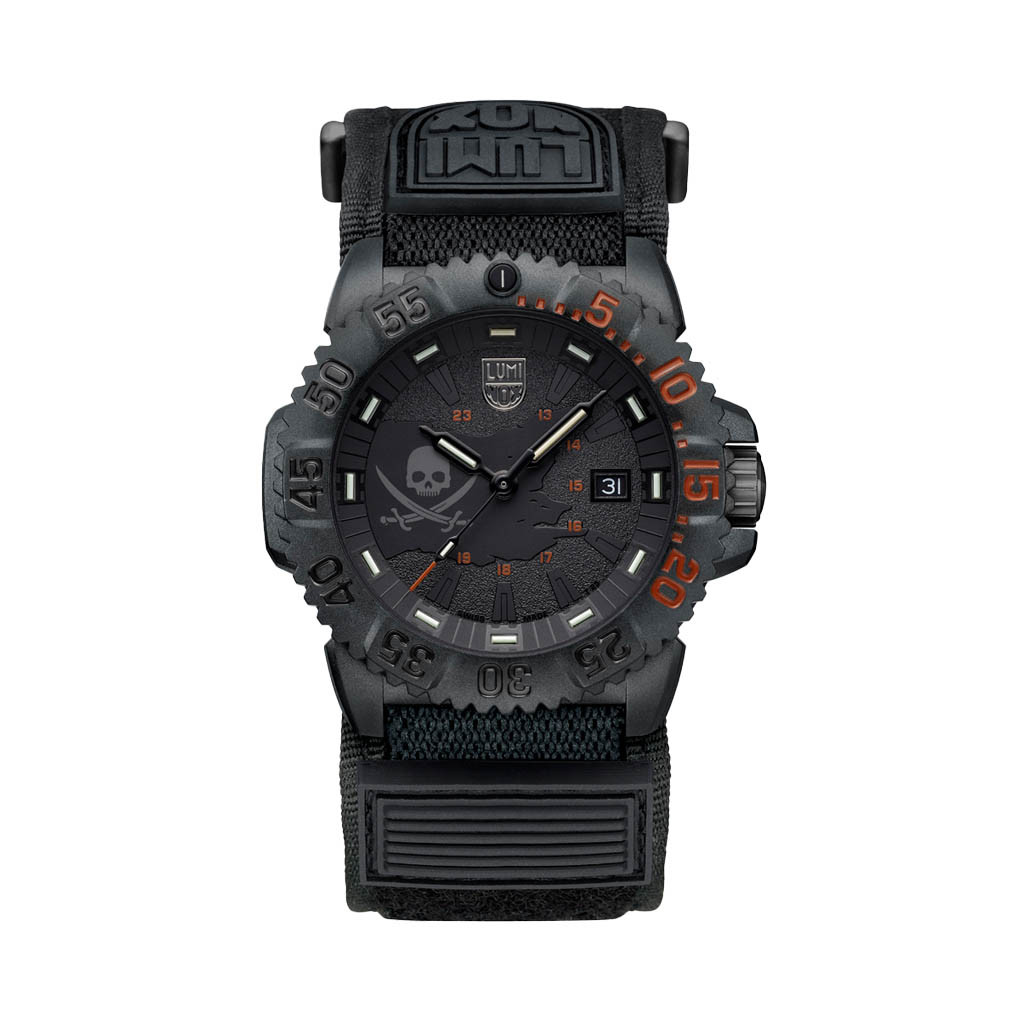 Luminox 44mm Navy SEAL 3050 Dive Watch Limited Edition Pirate