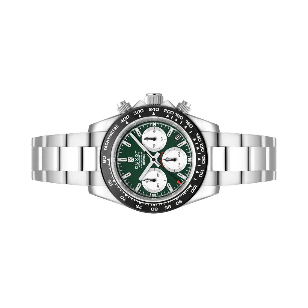 Duxot Accelero Chronograph with Jade Green Dial #DX-2065-55