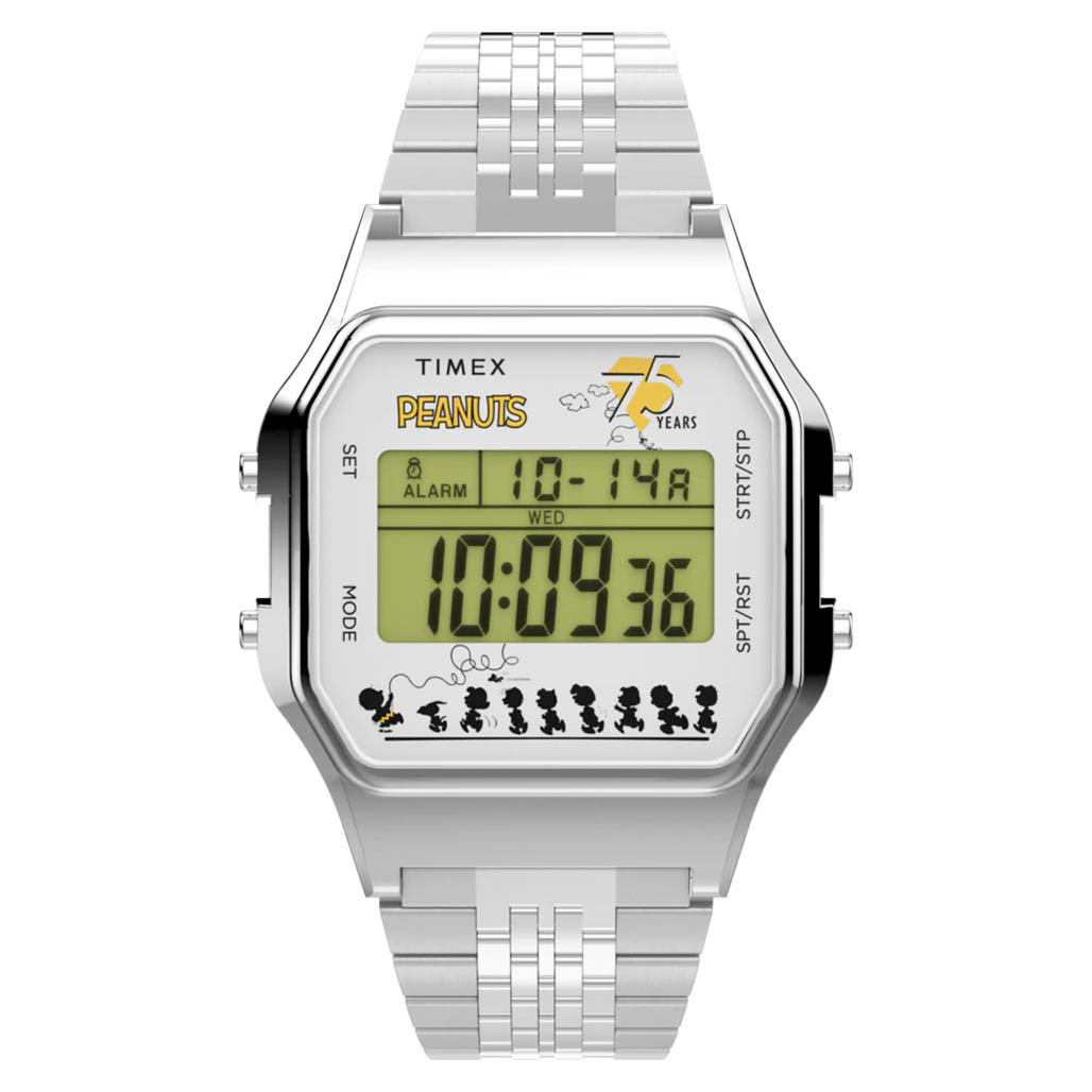 タイメックス x ピーナッツ® T80 75周年記念エディション 【海外限定】 Timex x Peanuts® T80 75th Anniversary Edition 34mm Watch #TW2Y20000
