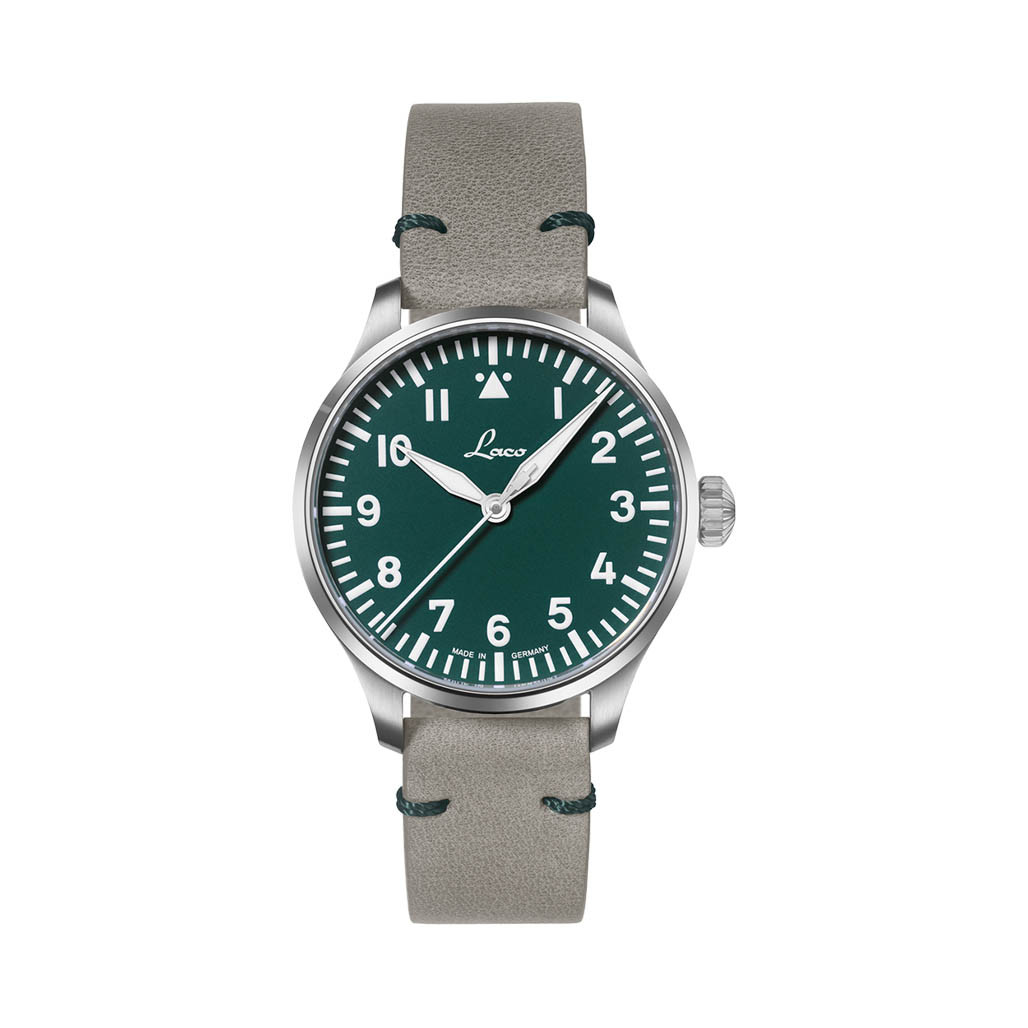 Laco Limited Edition Augsburg Grun 39mm Watch #862189