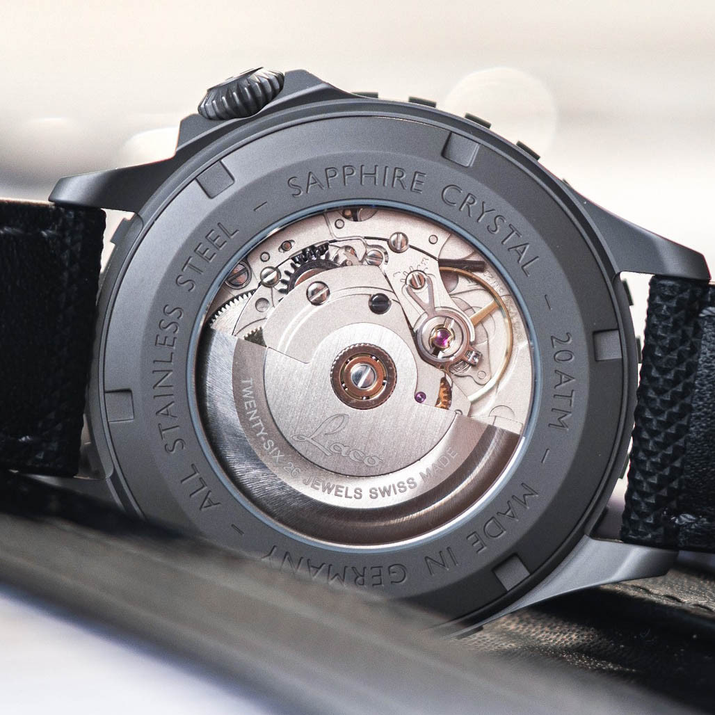 Laco Köln Sporty Pilot Watch with Fabric Strap #862191