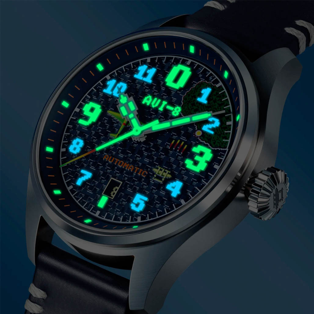 AVI-8 x CAPCOM 1942 Hawker Hurricane Clowes Pixel LE Azure Ace #AV