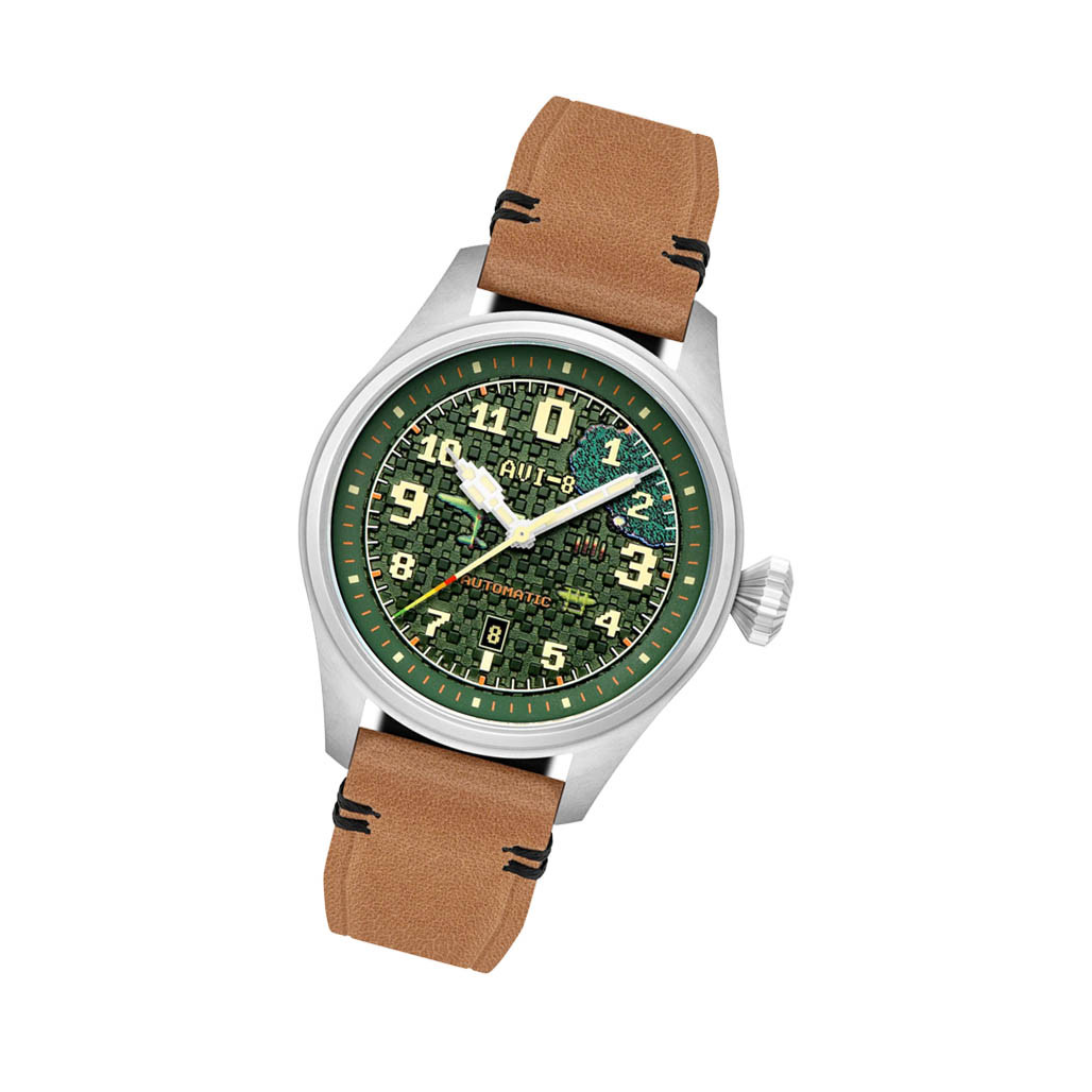 AVI-8 x CAPCOM 1942 Hawker Hurricane Clowes Pixel LE Green Ace #AV