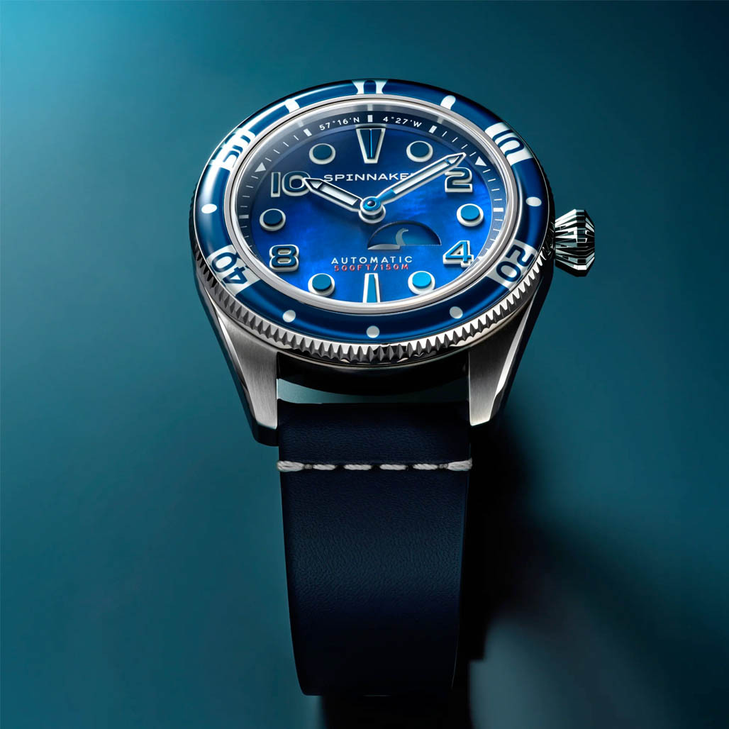 Spinnaker Fleuss Pearl Diver LE in Nessie Blue #SP-5168-01