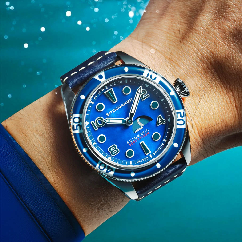 Spinnaker Fleuss Pearl Diver LE in Nessie Blue #SP-5168-01