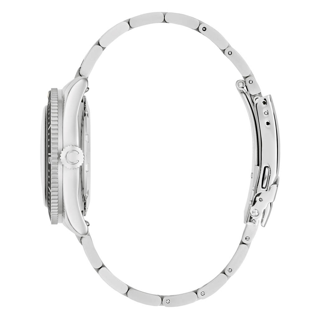 Caravelle Sea Hunter Automatic Watch with Black Dial #43B175