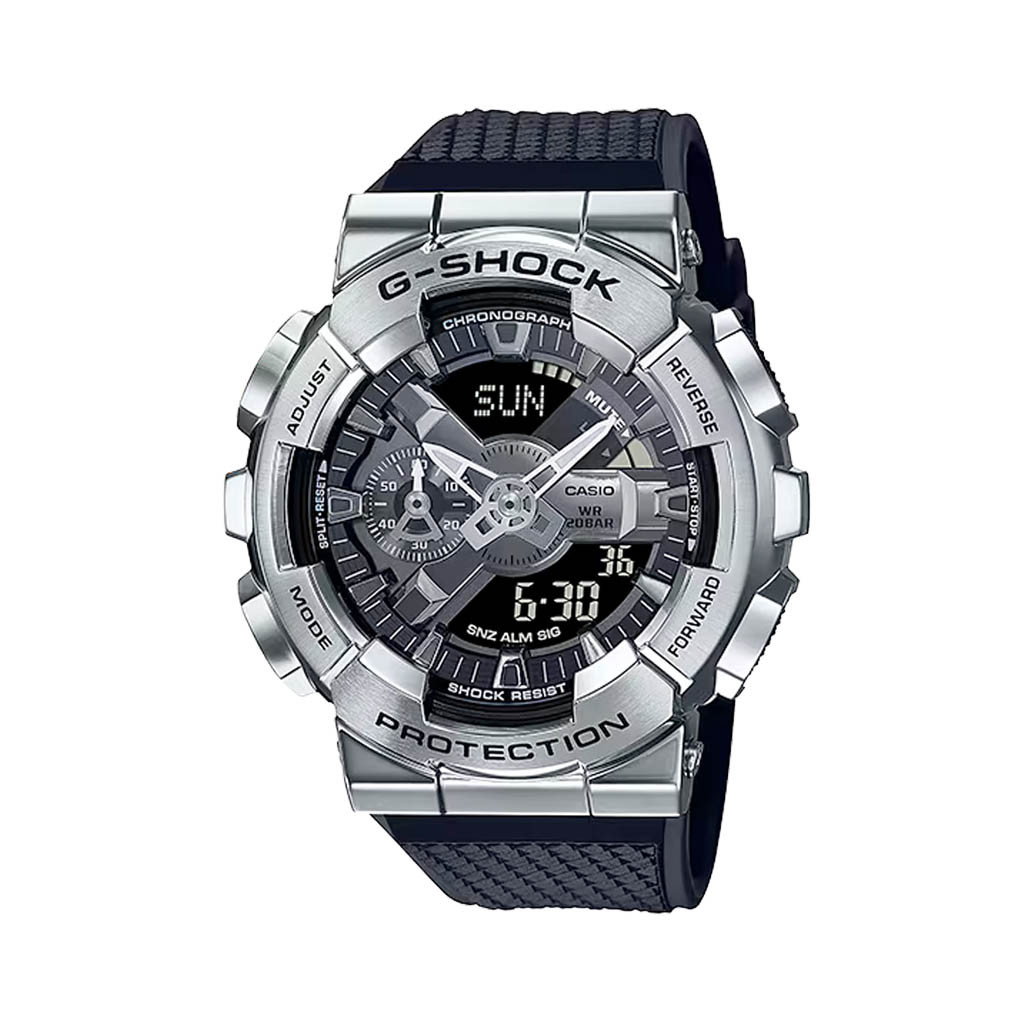 カシオ　G-SHOCK GM-110-1AJF Casio G-Shock GM-110 Series in Silver #GM110-1A
