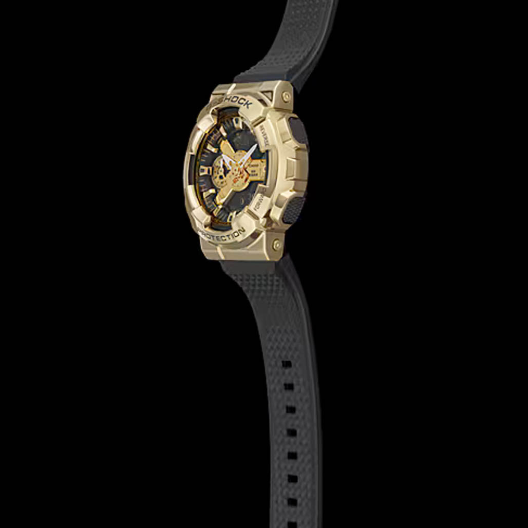 Casio G-Shock GM-110 Series in Black and Gold #GM110G-1A9