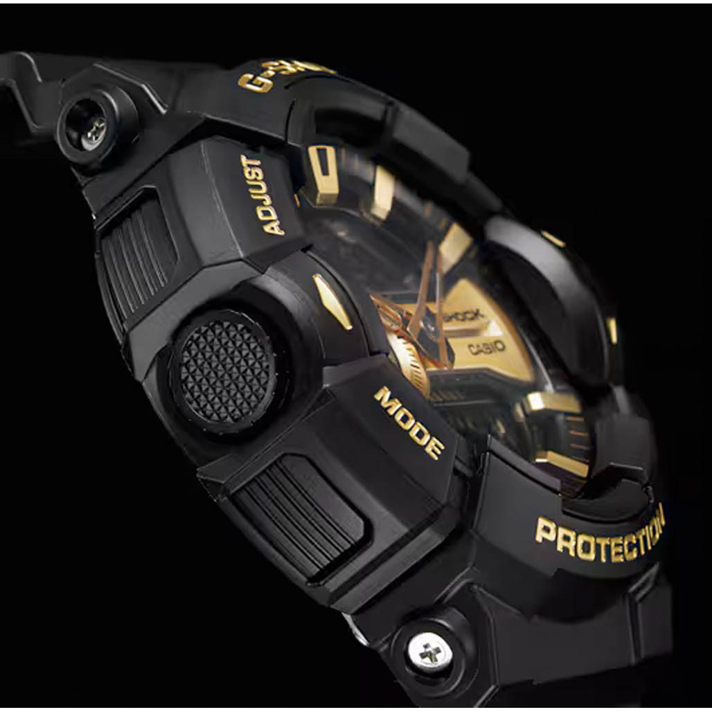 Casio G-Shock GA-400 Series in Black and Gold #GA400GB-1A9
