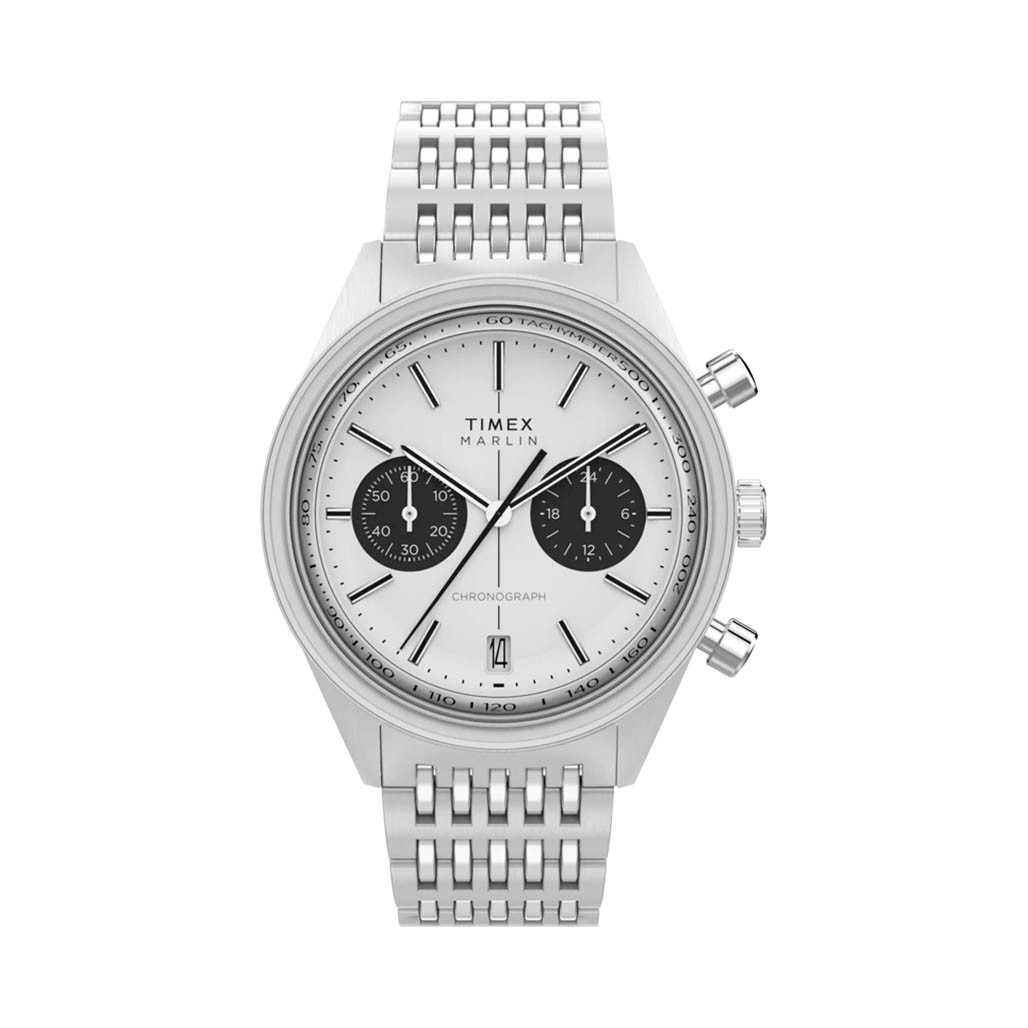 Timex Marlin® Jet Quartz Chronograph 40mm Stainless Steel Bracelet