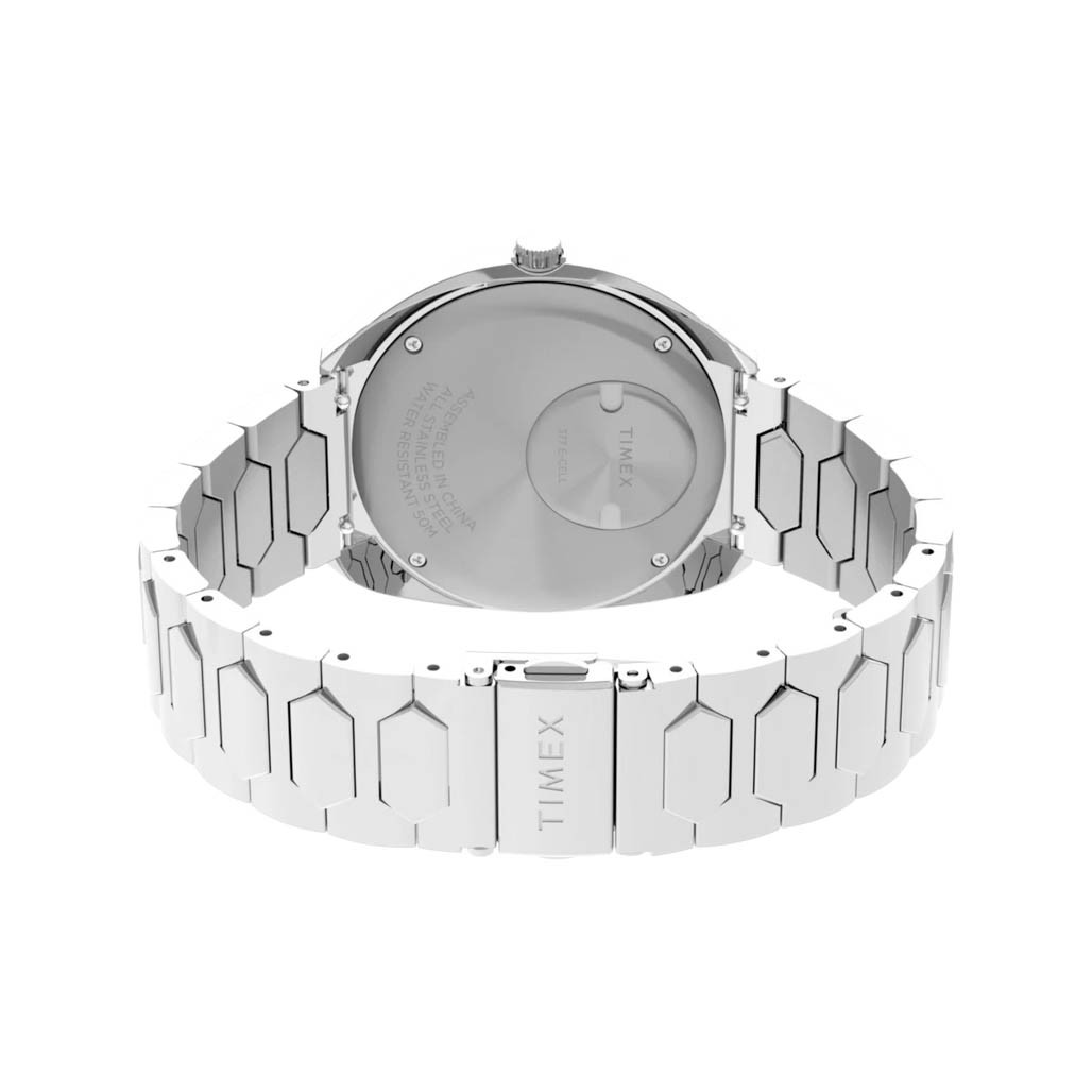 Timex® Q 1972 Time Machine Reissue 39mm Stainless Steel Bracelet