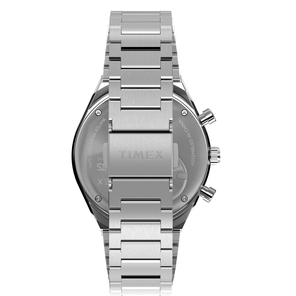 Timex x Peanuts® Q Timex® Chronograph 40mm Stainless Steel