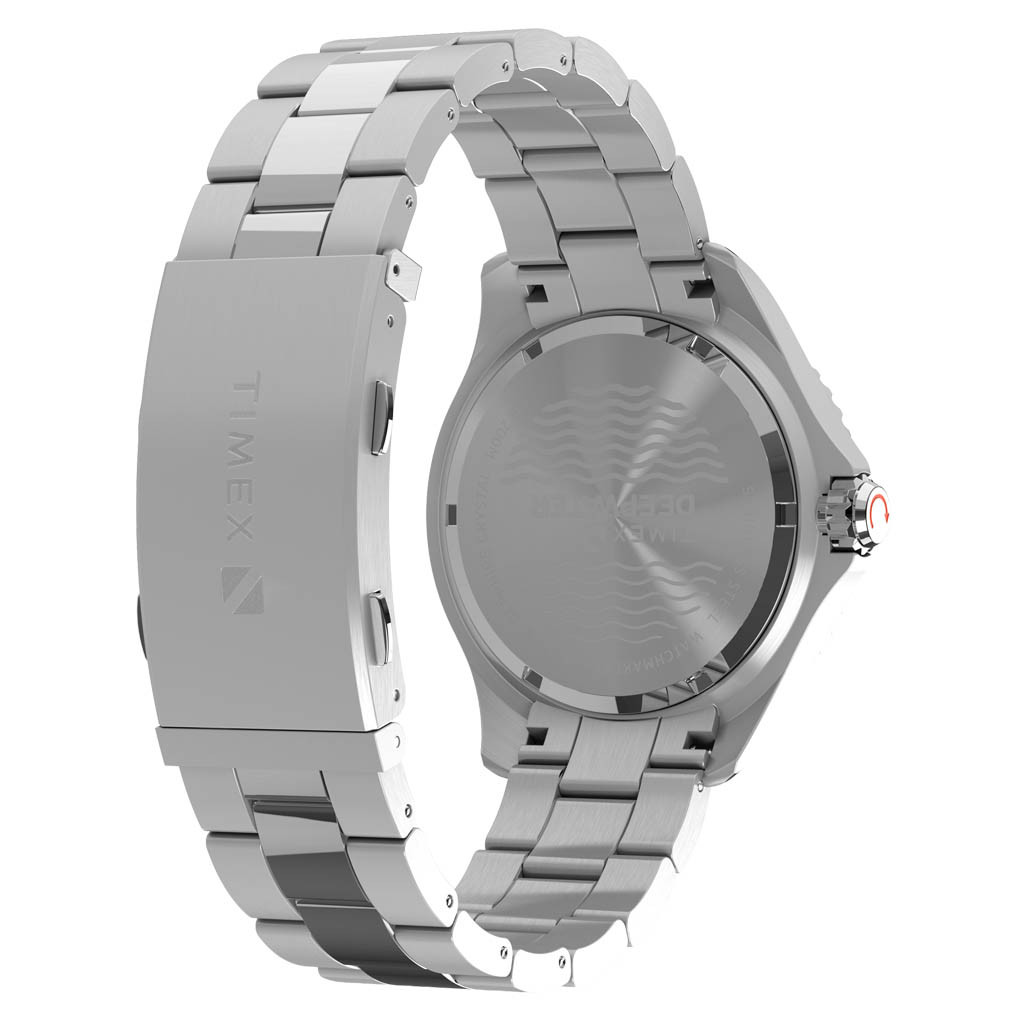 Timex Deepwater Meridian 200 44mm Stainless Steel Bracelet Watch