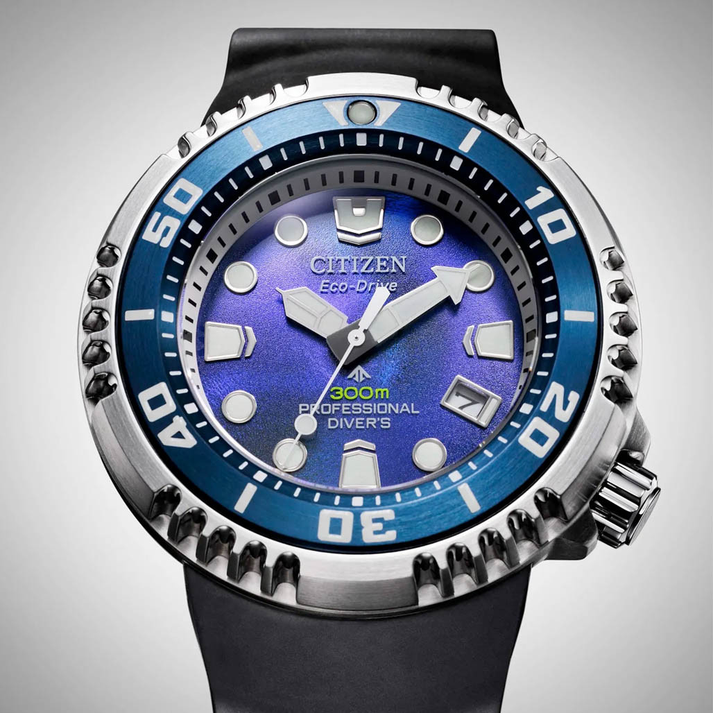 Citzen Eco-Drive Promaster Dive E365 Dive Watch with Blue Dial