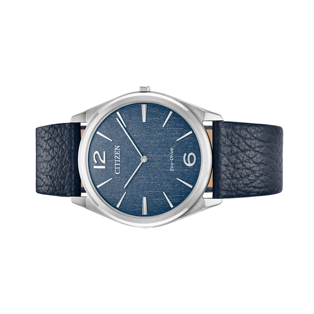Citizen Eco-Drive Suratto Thin Watch with Blue Dial #AR3120-08L