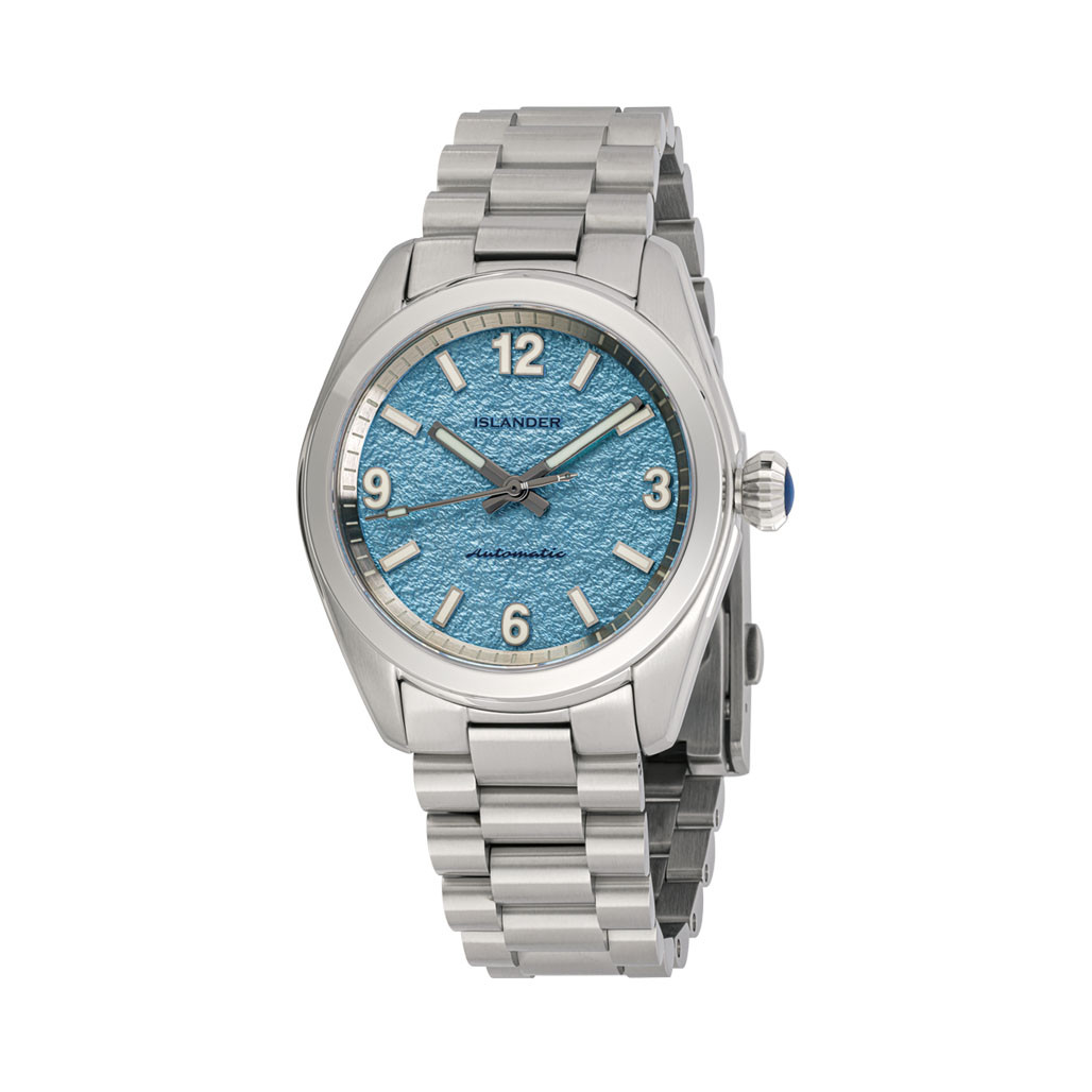 Islander Brookville Calligraphy Edition Watch with Blue Parchment