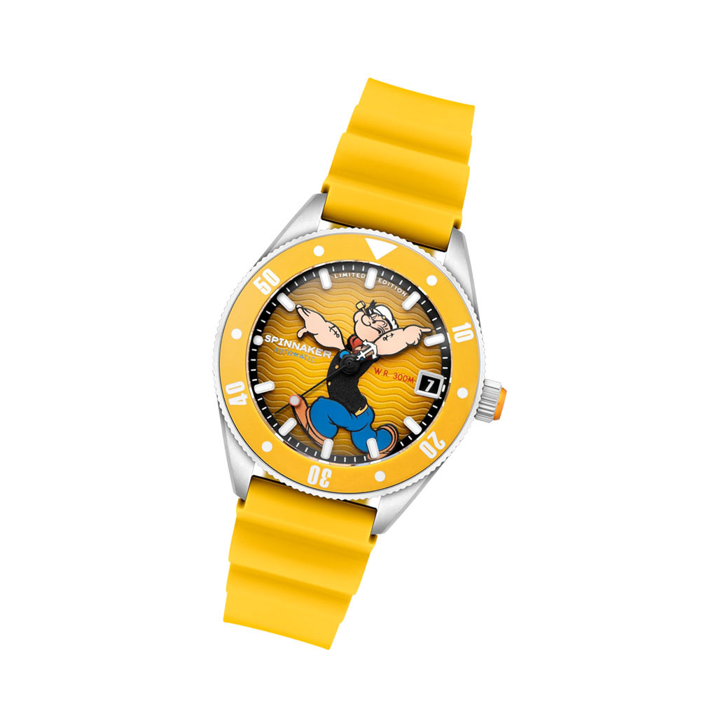 Spinnaker Challenger Automatic Popeye Anchor Arms LE Corncob