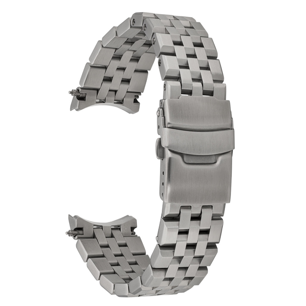 Islander 22mm Brushed 5-Link Bracelet for Full-Size Seiko Samurai